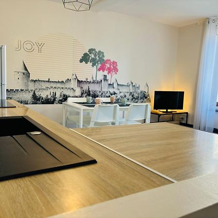 Spacieux, Climatise, Quartier Calme, Proche Chateau, Le Cocon De Joy Carcassonne Exterior photo